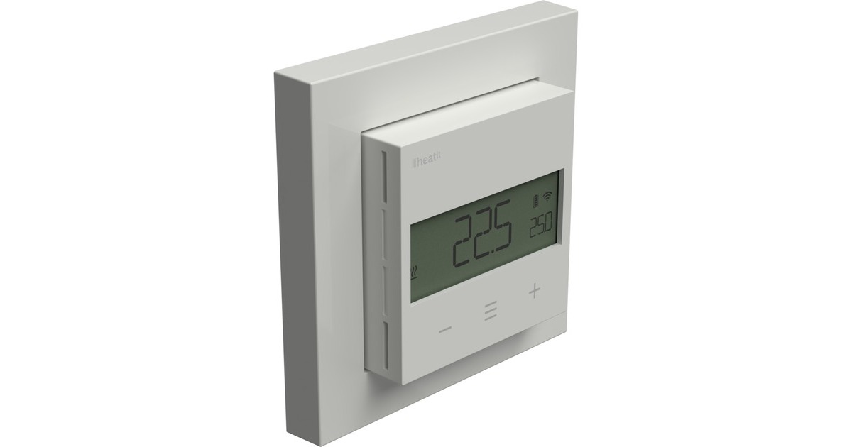 heat itZ-Temp3 Z-wave Battery Thermostat  (Wit)
