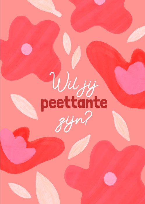 Greetz | Geboortekaart | Wil jij peettante zijn?