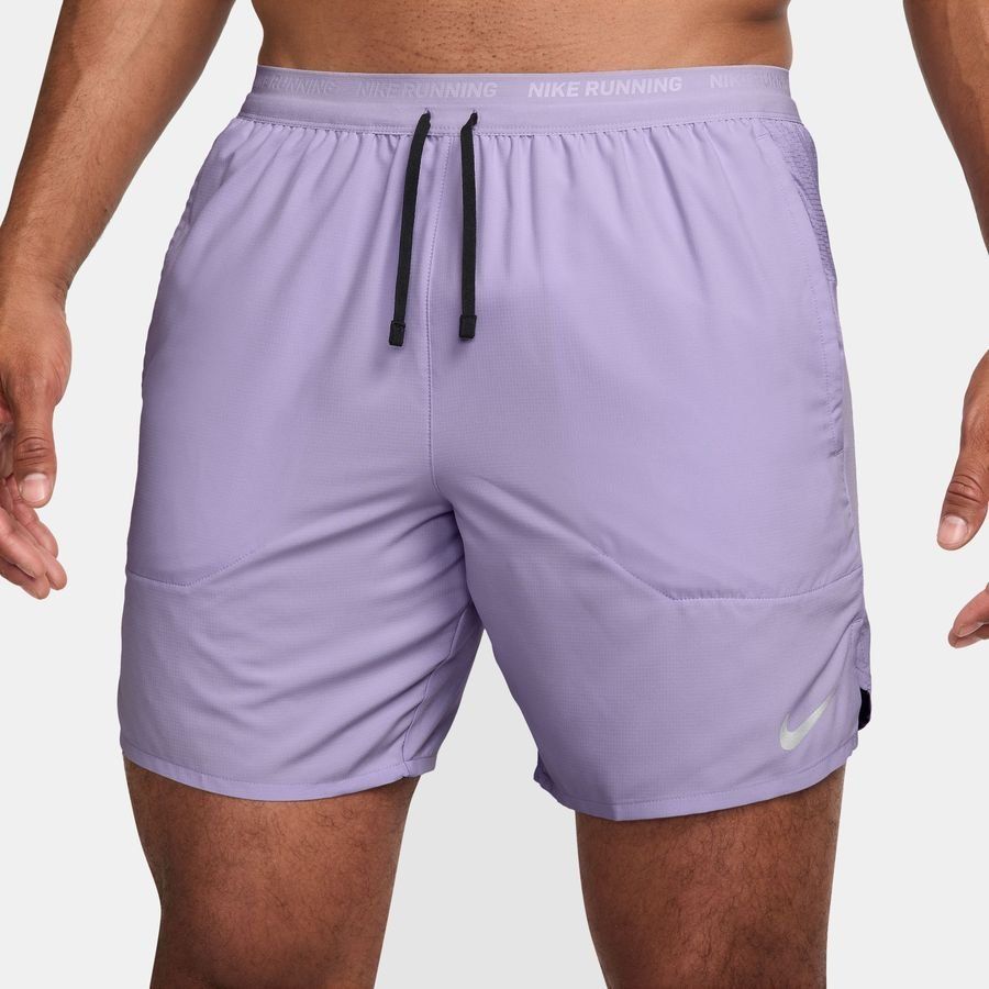 Nike Short Running Dri-FIT Stride 7'' - Hydrangeas/Noir/Argenté