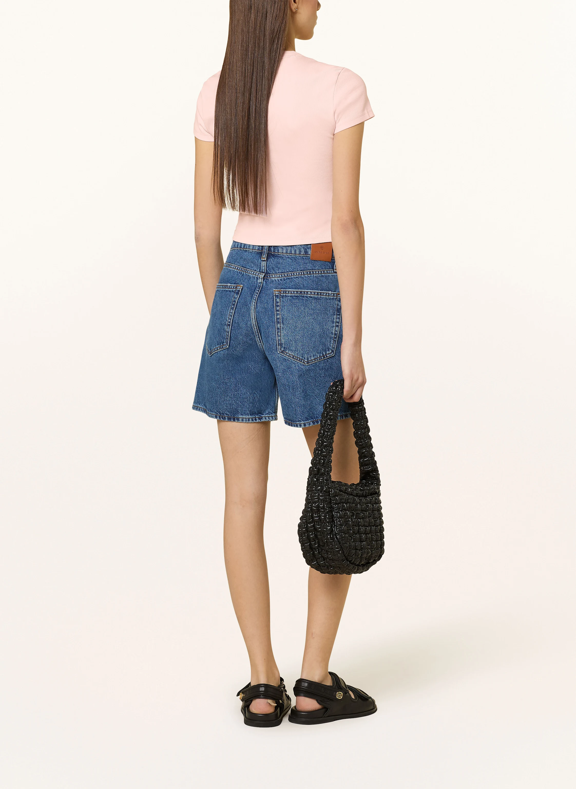 HUGO BLUE Cropped-Shirt