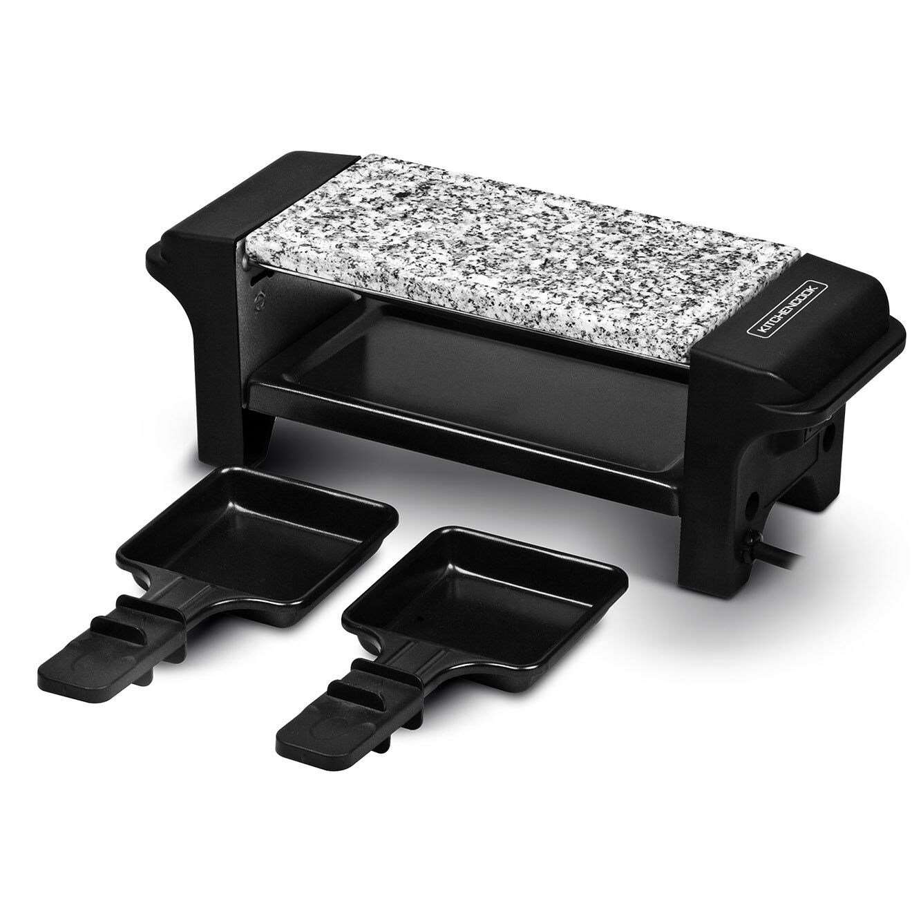 Kitchencook Raclette en Pierre noire - 2 personnes
