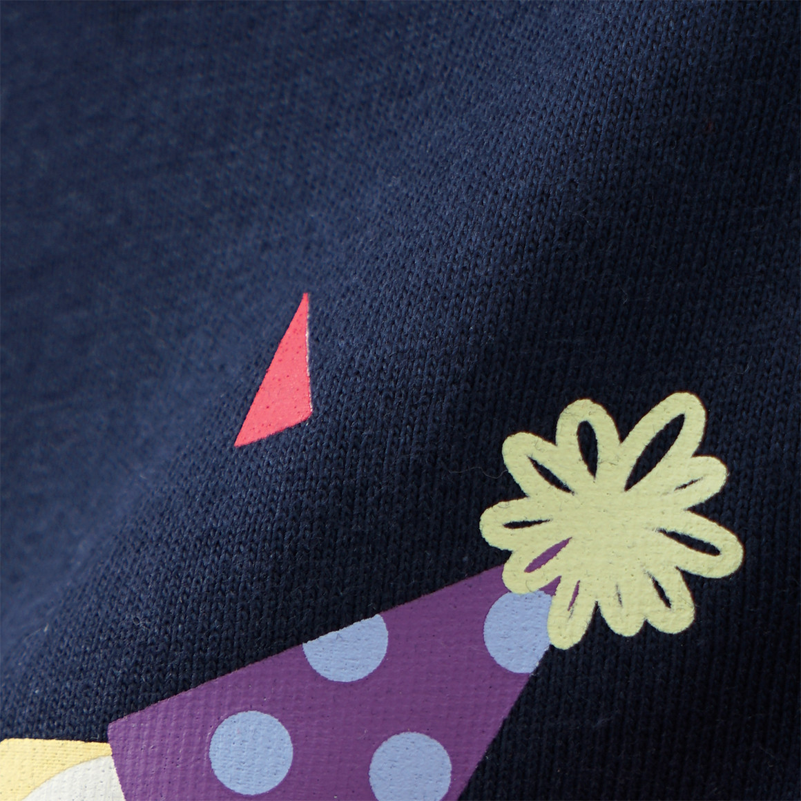 Topomini Baby T-Shirt mit Geburtstagszahl 1 dunkelblau