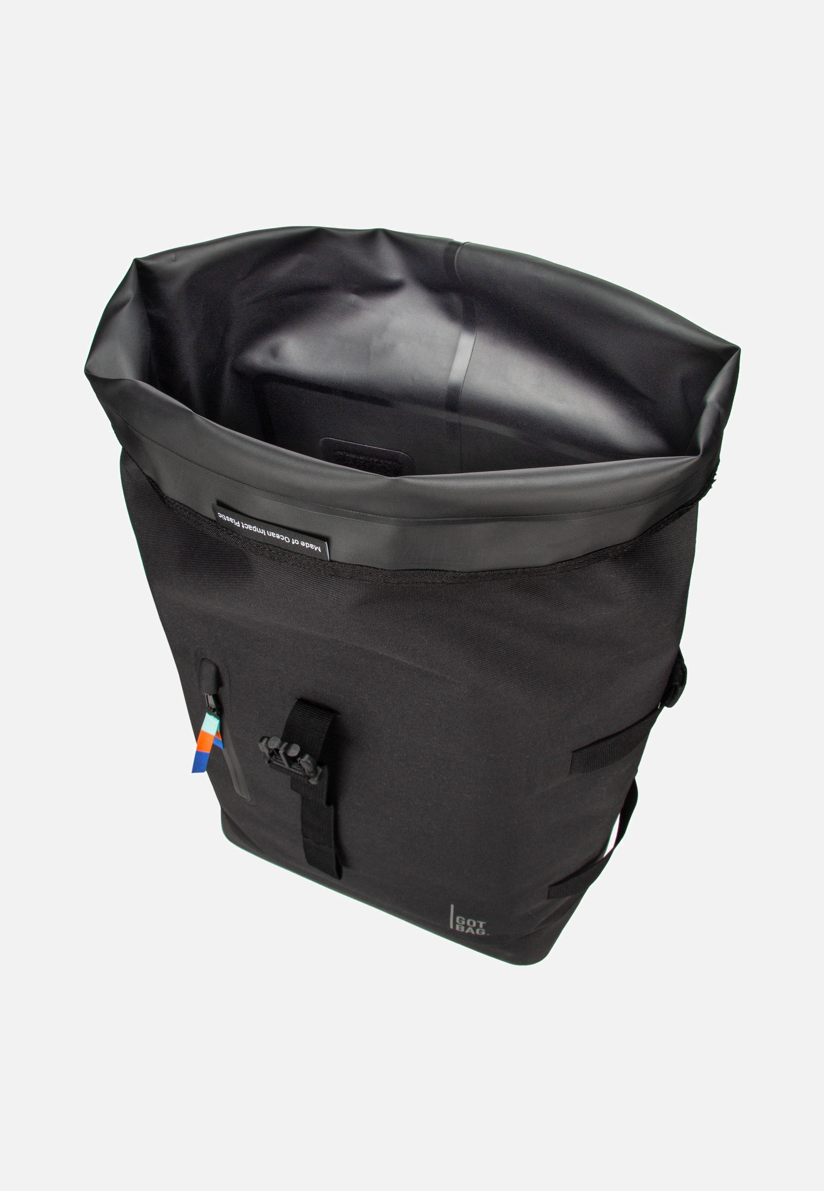 Rolltop 2.0 Black - Rolltop Rucksack