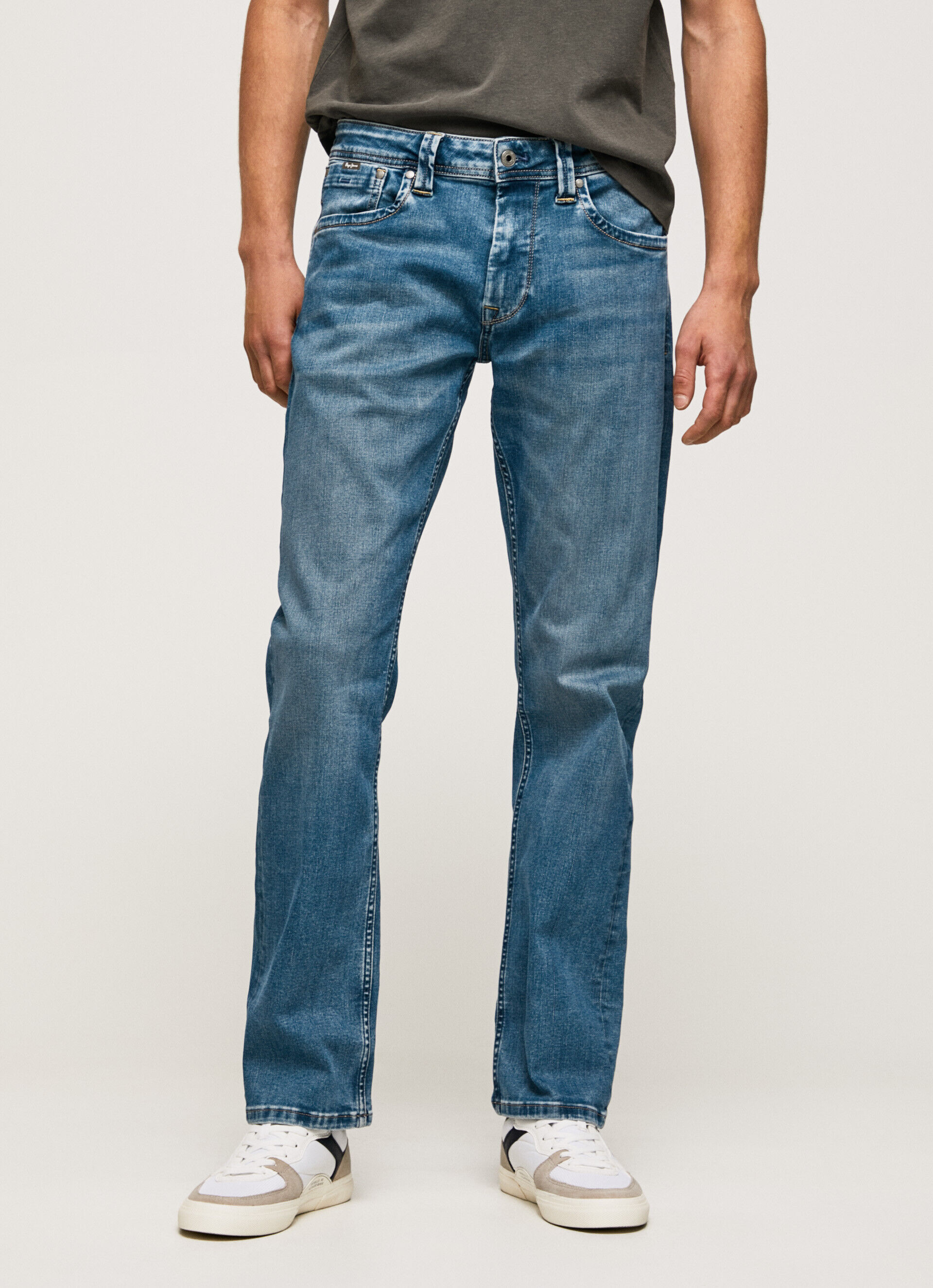 JEAN KINGSTON RELAXED SHOOT MÉDIO - jeans