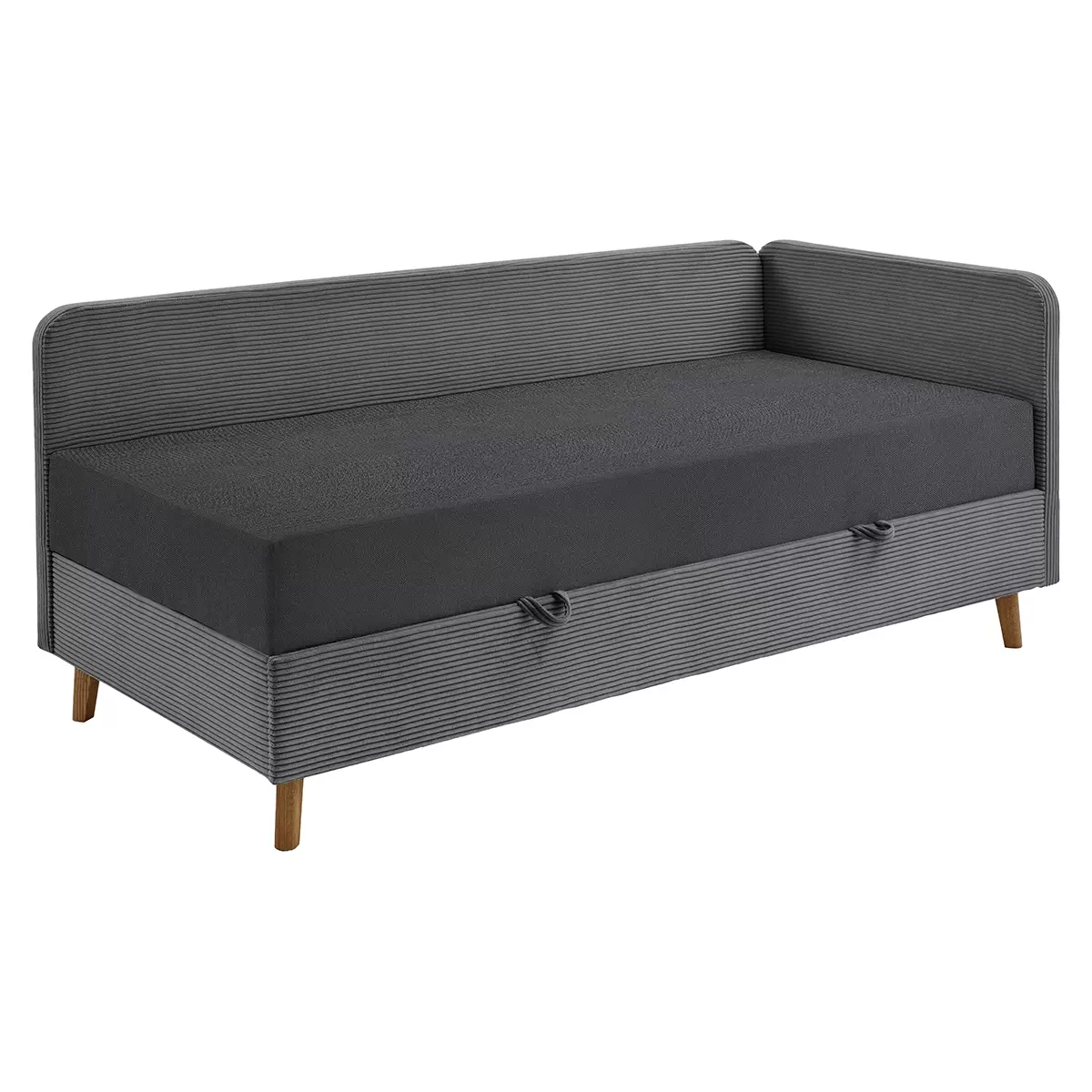 Polsterliege Cabana 120x200 Dunkelgrau