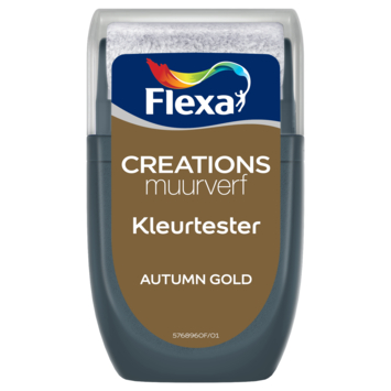 Flexa Creations muurverf Kleurtester autumn gold mat 30ml