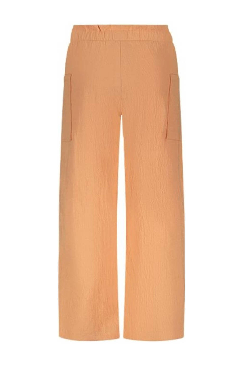 The New Chapter baby high waist straight fit broek Jeanne zalmroze