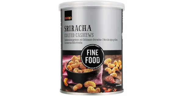 Fine Food Max Havelaar Sriracha Coat Cashews