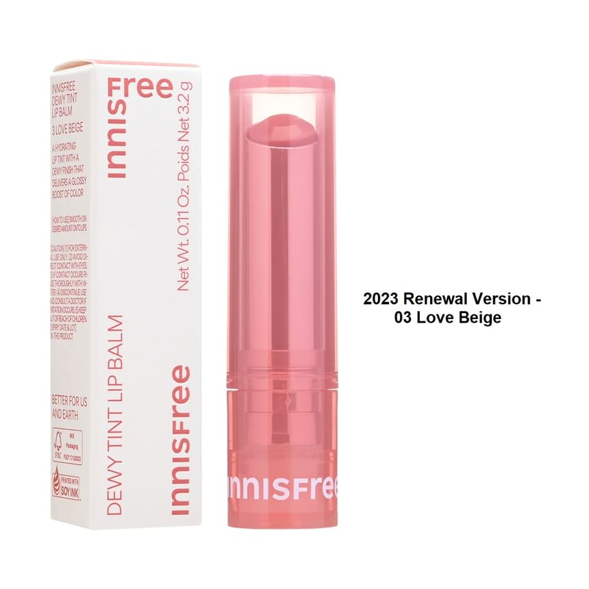 innisfree - Dewy Tint Lip Balm - 5 kleuren