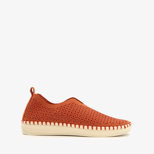 Hush Puppies Daisy dames instappers oranje