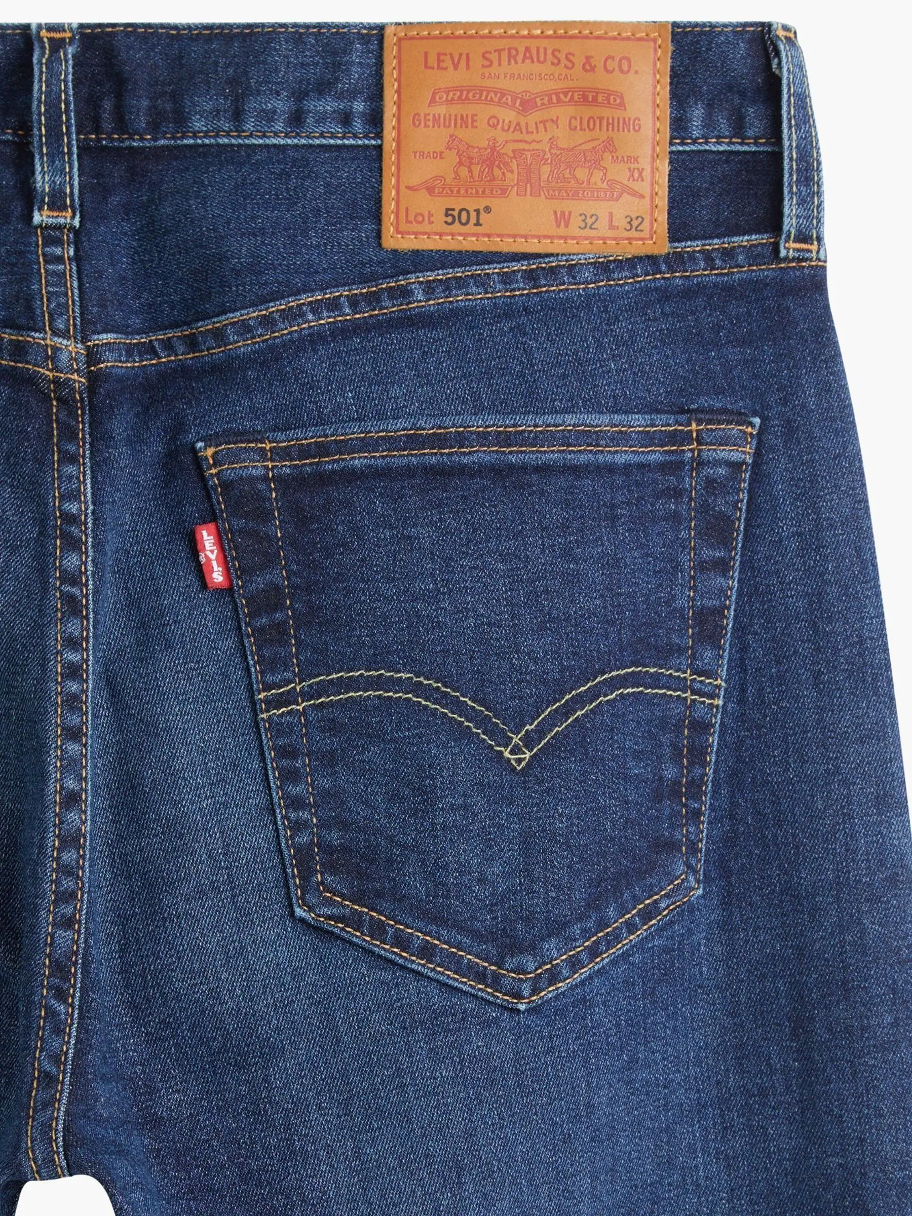 Do The Rump denim blauw - Levi's® 501® Original jeans