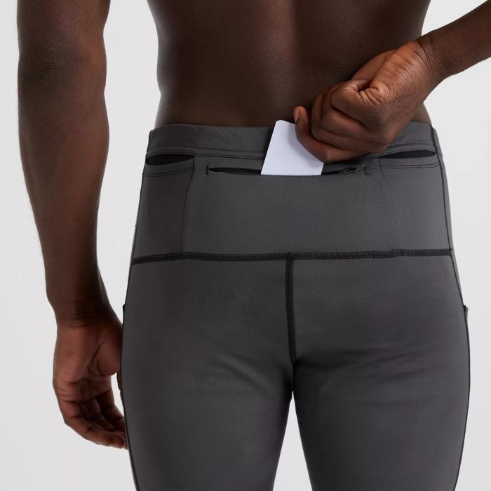 New Balance Herre Lange tights Athletics Reflective Heat Pocket Tight Sort