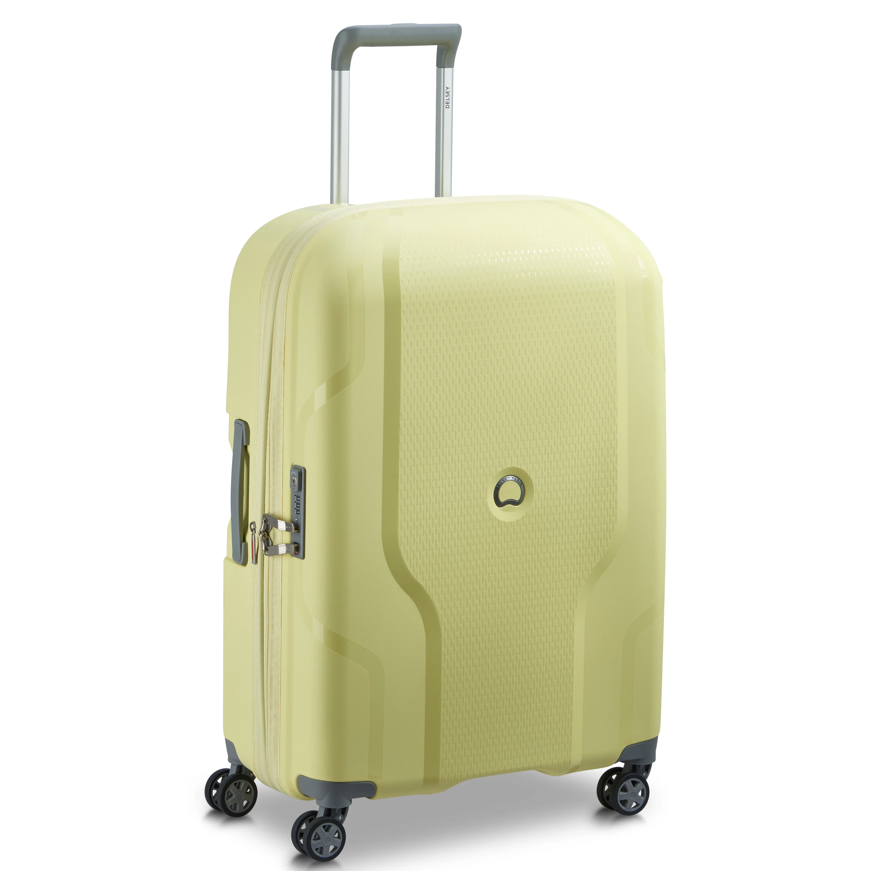 CLAVEL - Valise soute rigide | Jaune