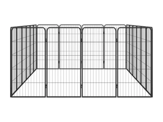Parc pour chien 20 noire 300 x 200 x 100 cm 02_0043618