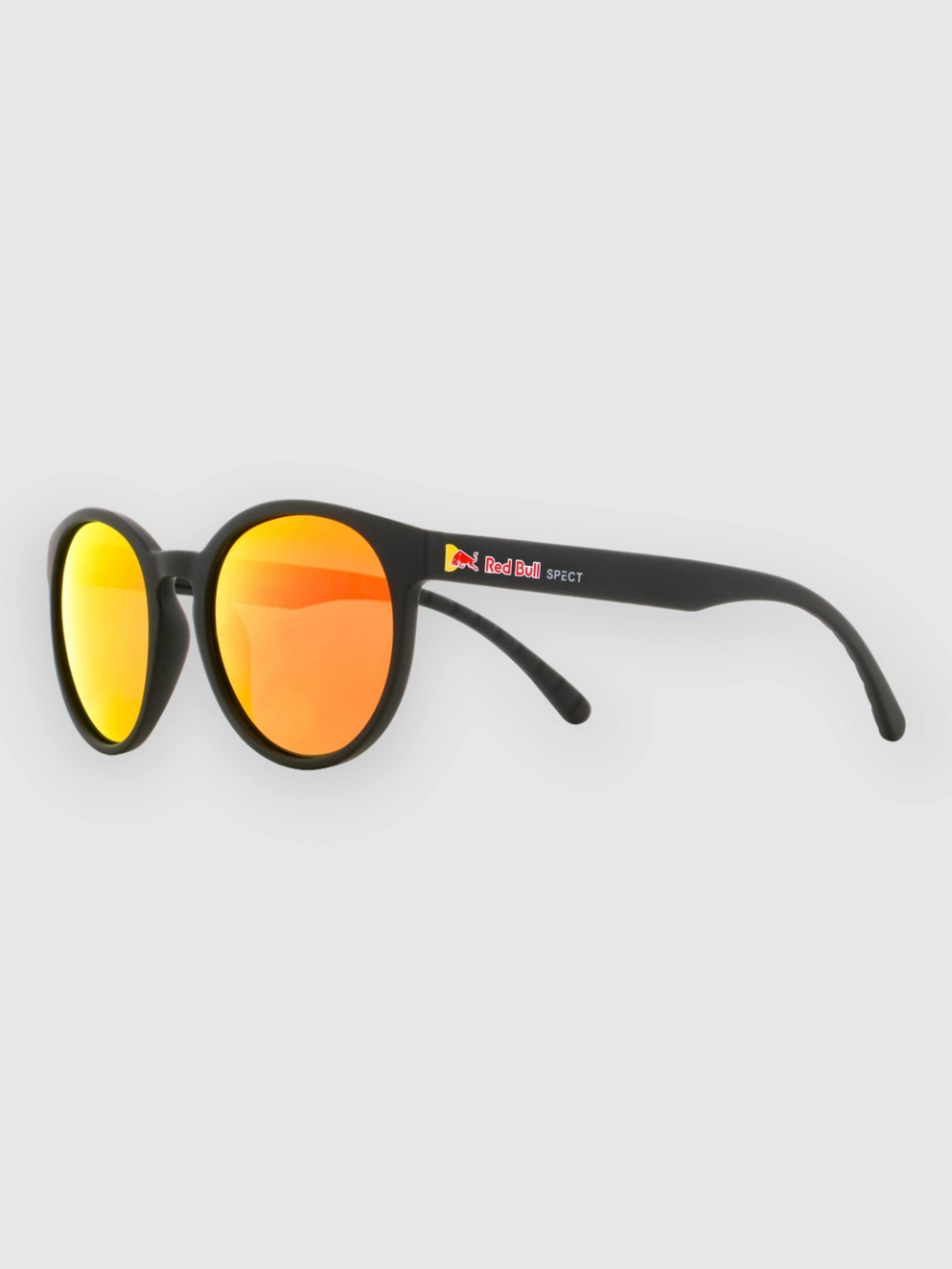 Red Bull SPECT Eyewear EVER-003P Black Sunglasses brown with red mirror