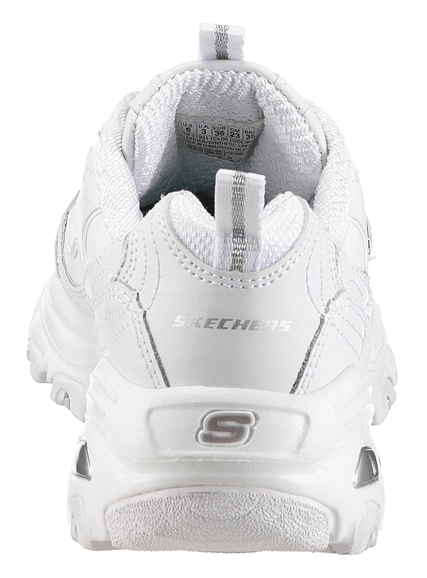 Skechers Sneaker »D´Lites-Fresh Start«  Freizeitschuh, Halbschuh, Schnürschuh mit Bio-Dri-Ausstattung