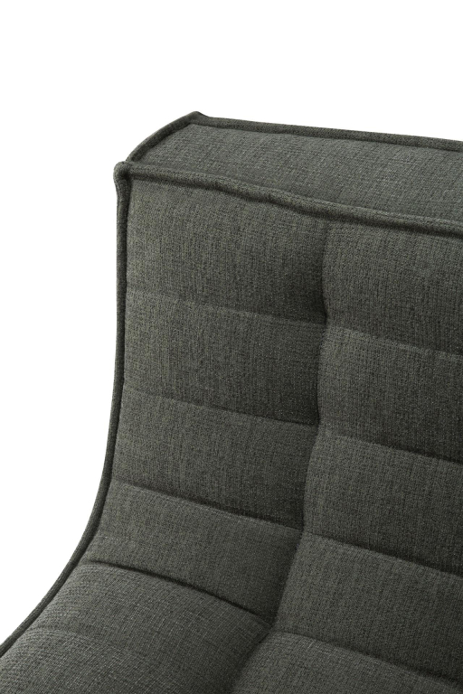 Ethnicraft N701 bank 3-zits Eco fabric Graphite
