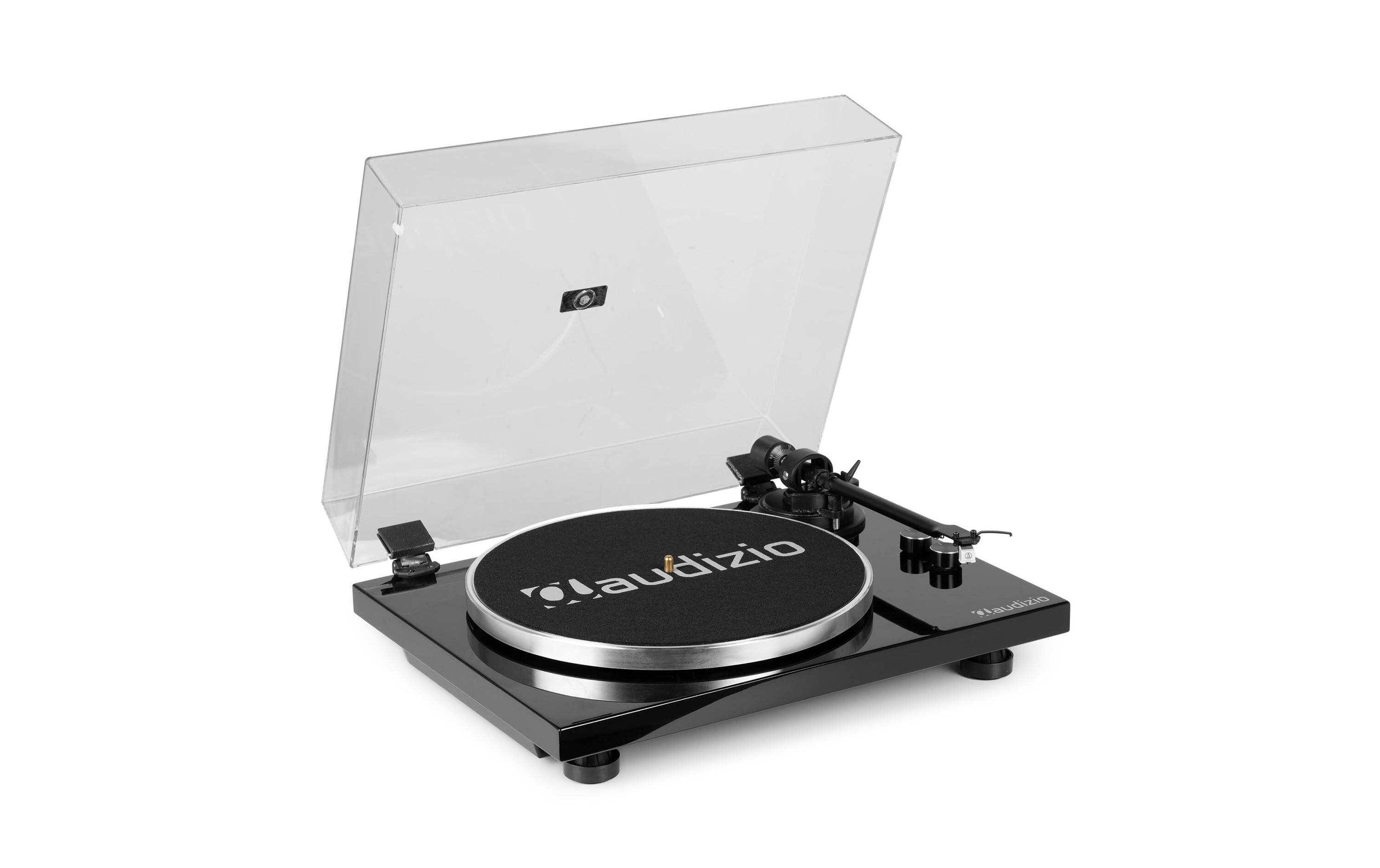Plattenspieler Toledo Schwarz<br>Premium-HiFi-Plattenspieler