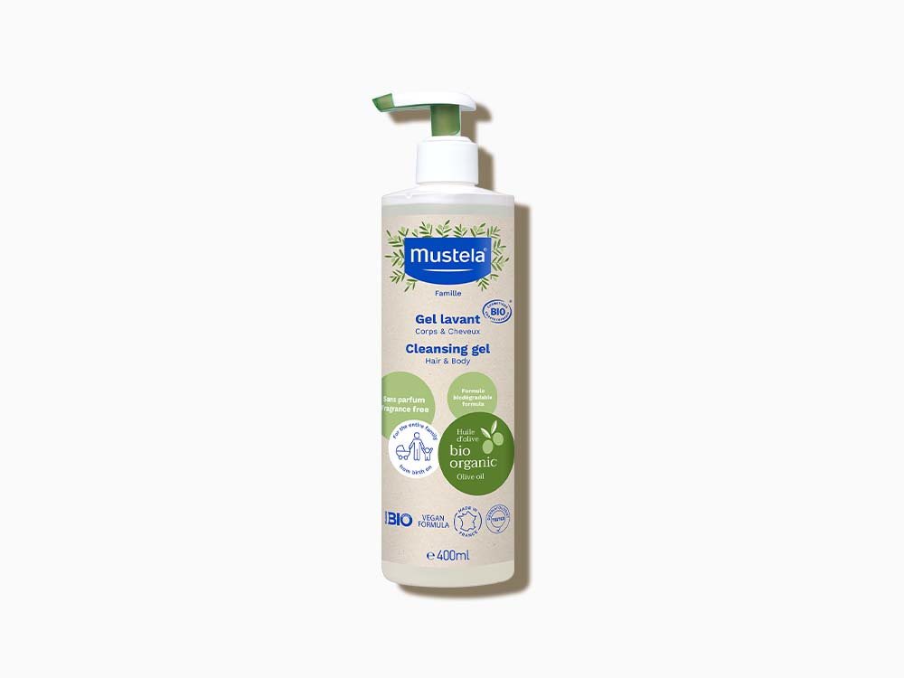 Mustela BIO Waschgel Haare und Körper Gel (neu) Fl 400 ml