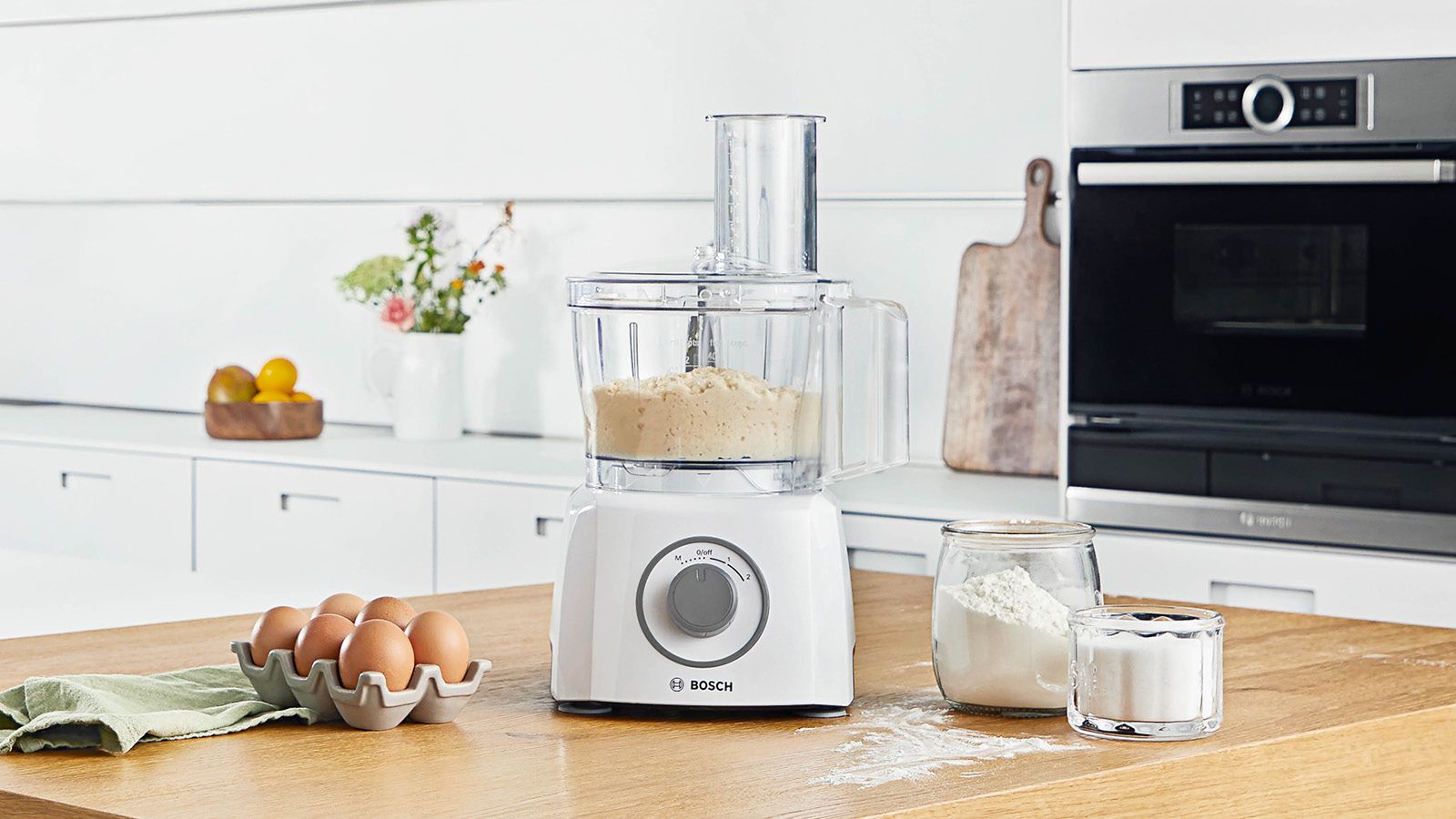 PRODUTO RECONDICIONADO # Processador de Alimentos MultiTalent 3 800W Branco, Branco MCM3100W--B