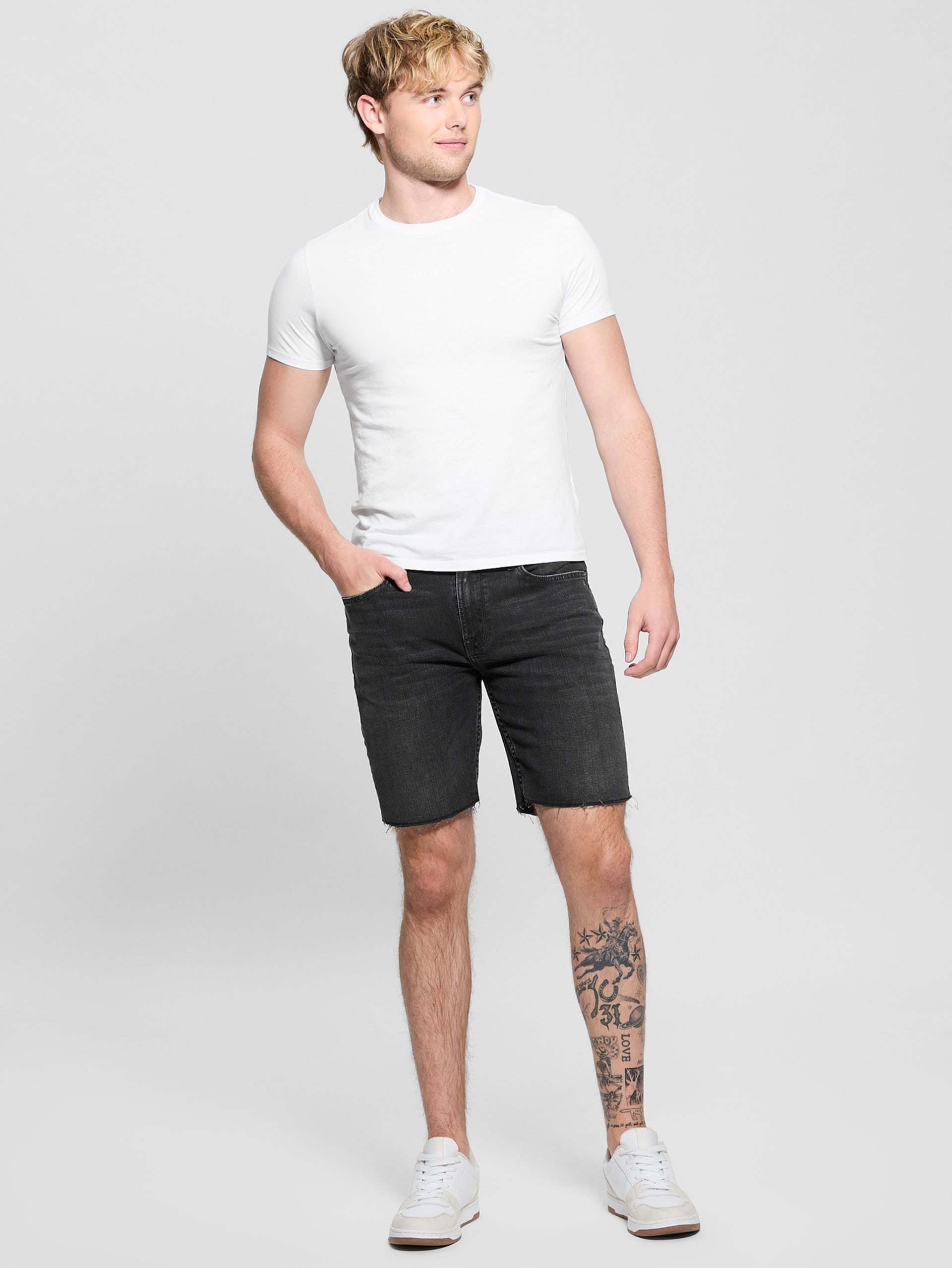Calções Eco Logan em Jeans