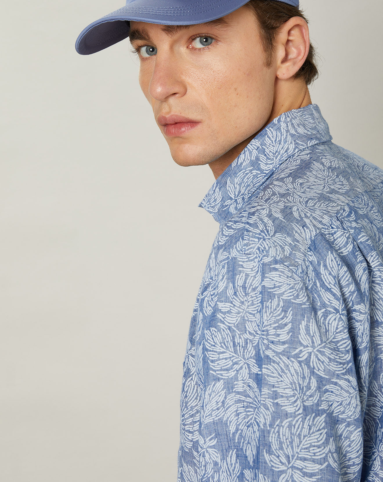 Hartford Chemise regular 100% Lin Paul chambray