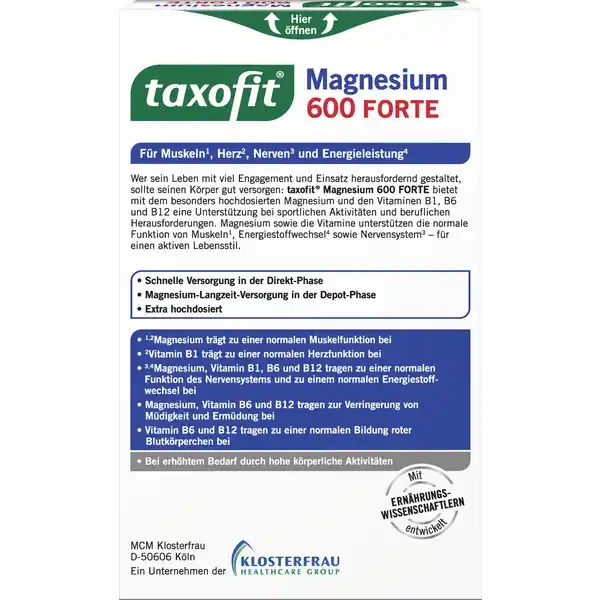 Magnesium 600 Forte
