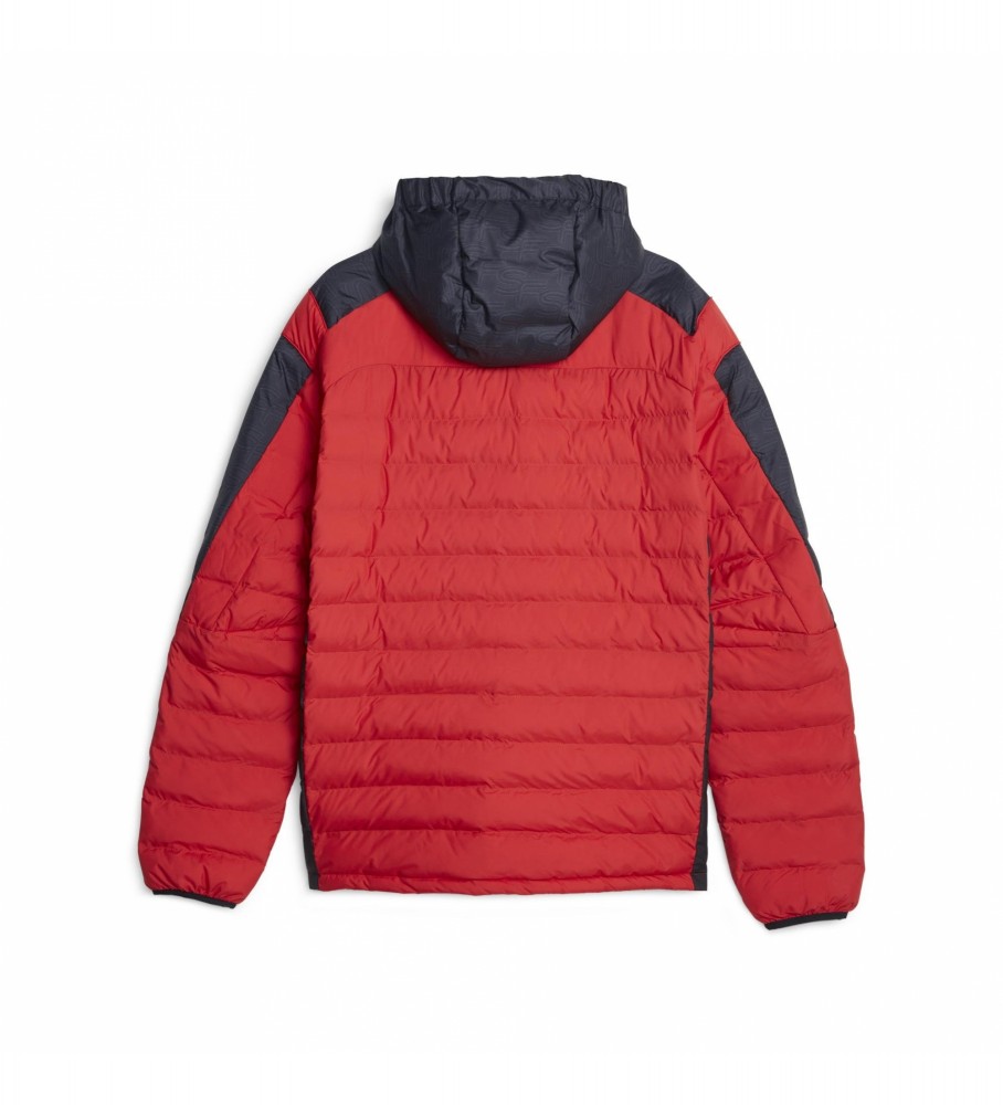 Casaco acolchoado Puma Ferrari Race MT7 Ecolite, vermelho