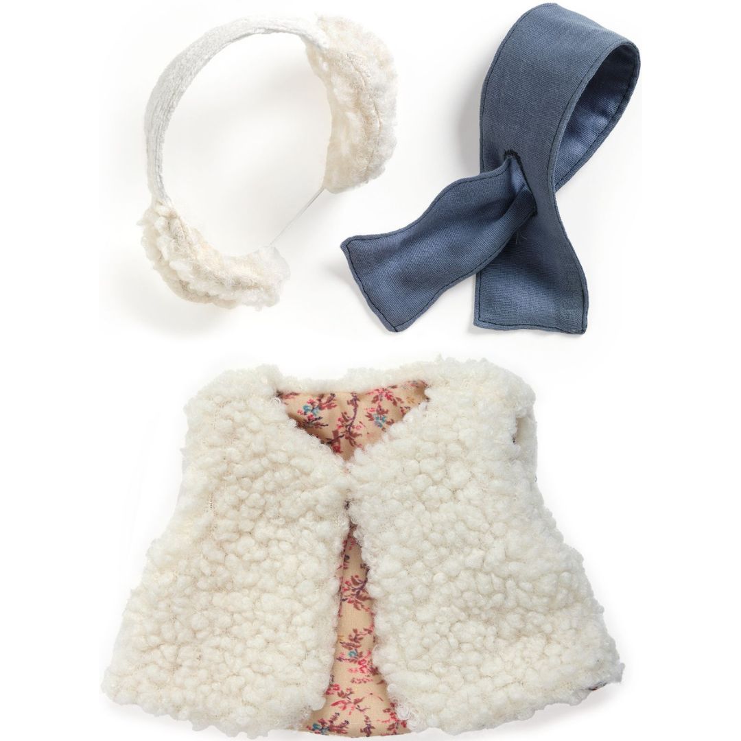 Djeco poppenkleding pomea lovely moumoute