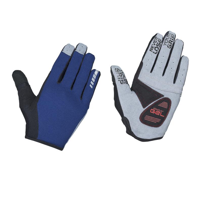 GripGrab Shark MTB cykelhandsker Navy