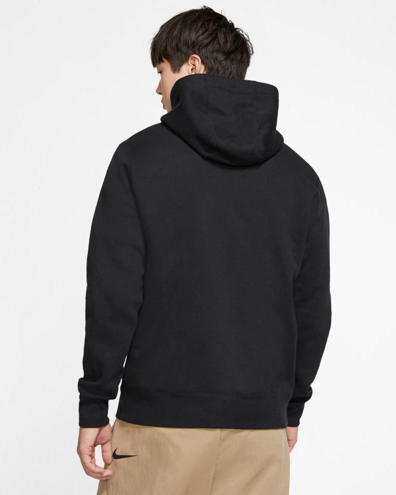 Sweat à capuche Nike Sportswear Club Fleece Noir pour homme