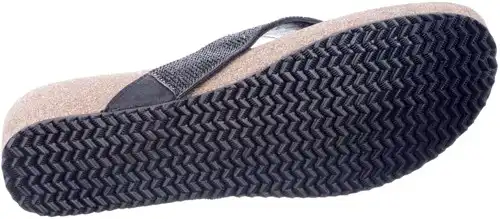 75809 Lazamani zwart - maat 43 slipper zwart - maat 43 Calandschoen