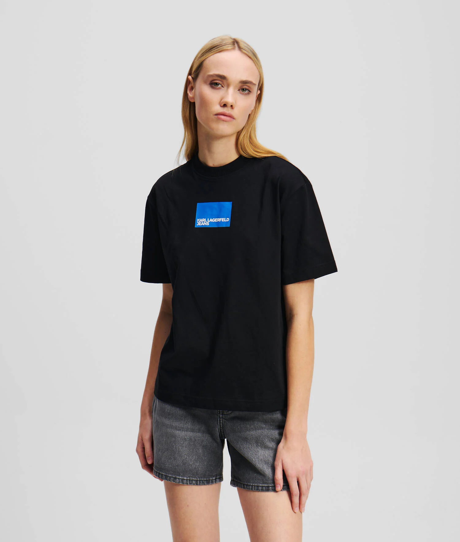 T-SHIRT AVEC LOGO KLJ - Noir