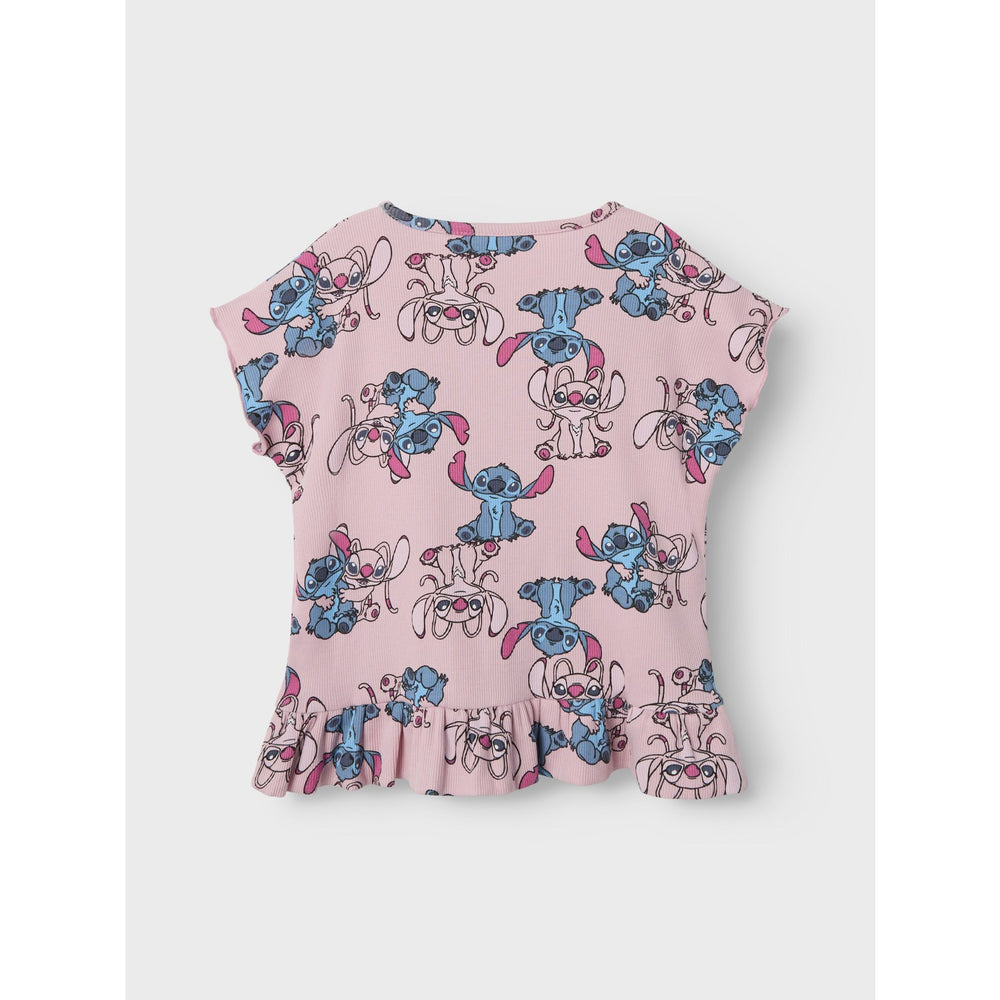 Køb Name It Cameo Pink Asbina Stitch Regular Top