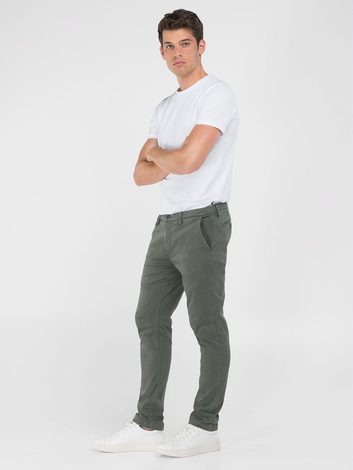 Replay Chinohose »ZEUMAR«  Slim Fit