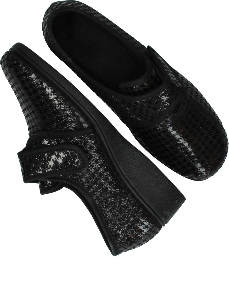 Belizia Pantoffels Zwart Dames
