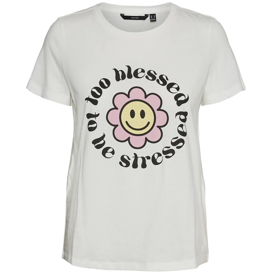 VERO MODA Umstandsshirt VMMMIA Snow white