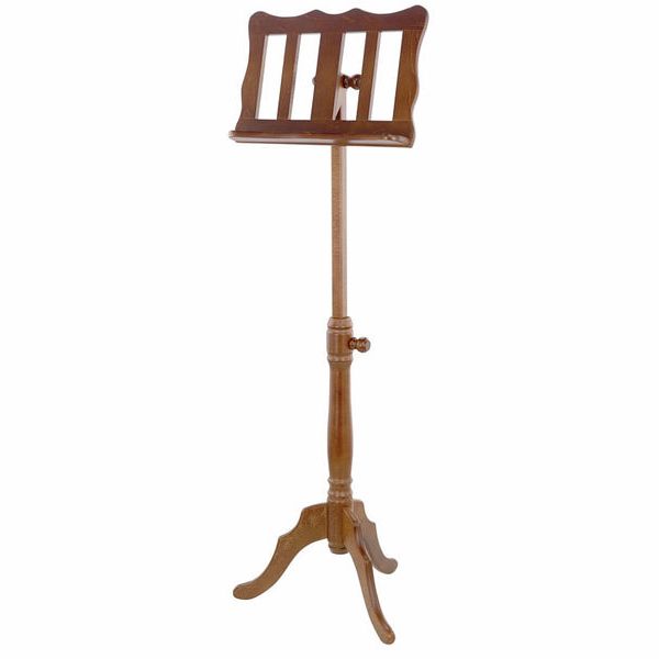 K&M 117 Wooden Music Stand Nussbaum