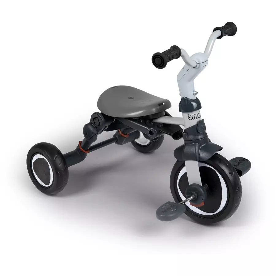 Smoby Fold-Up Trike, grauschwarz
