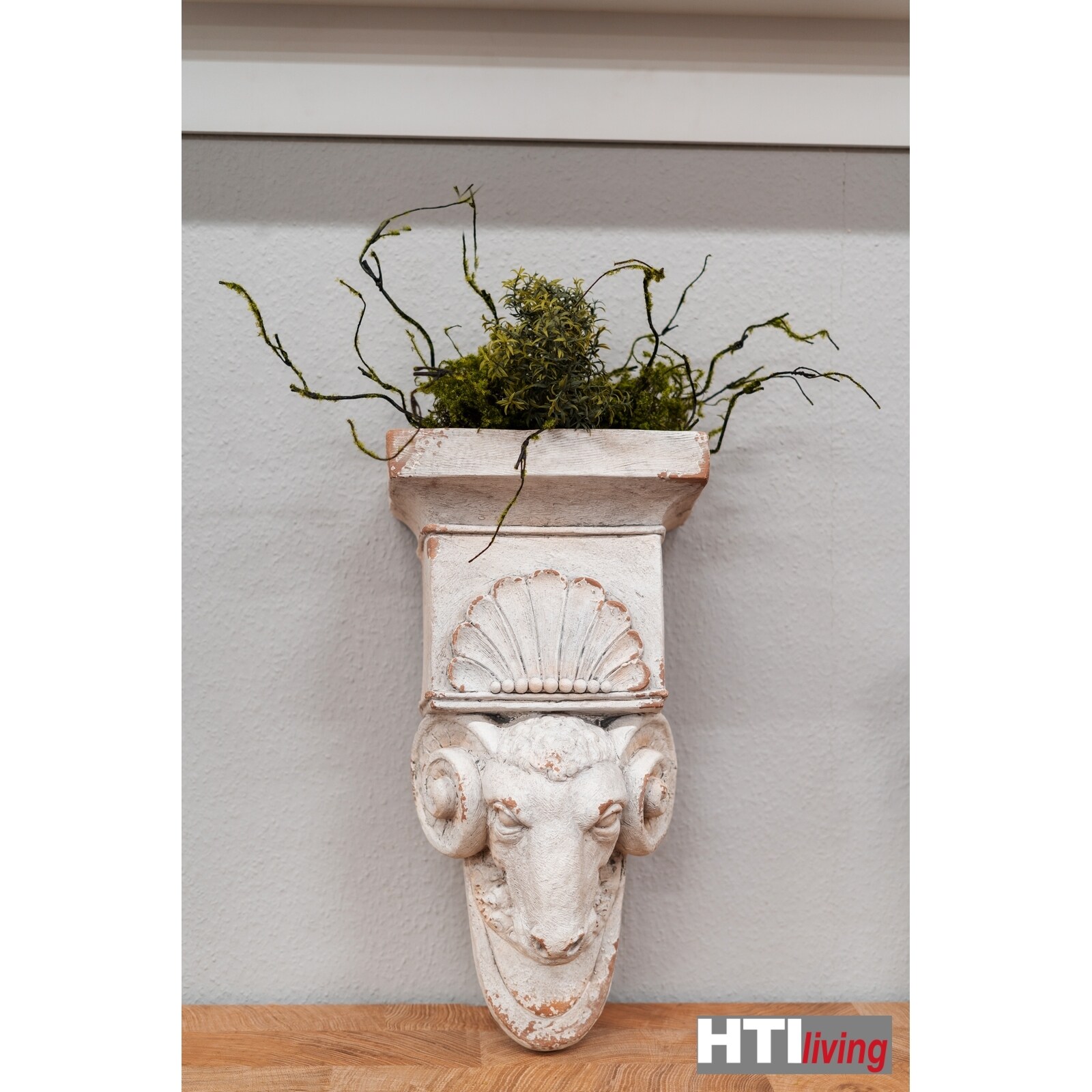 HTI-Living Wandkonsole Apollon Figur Steinbock