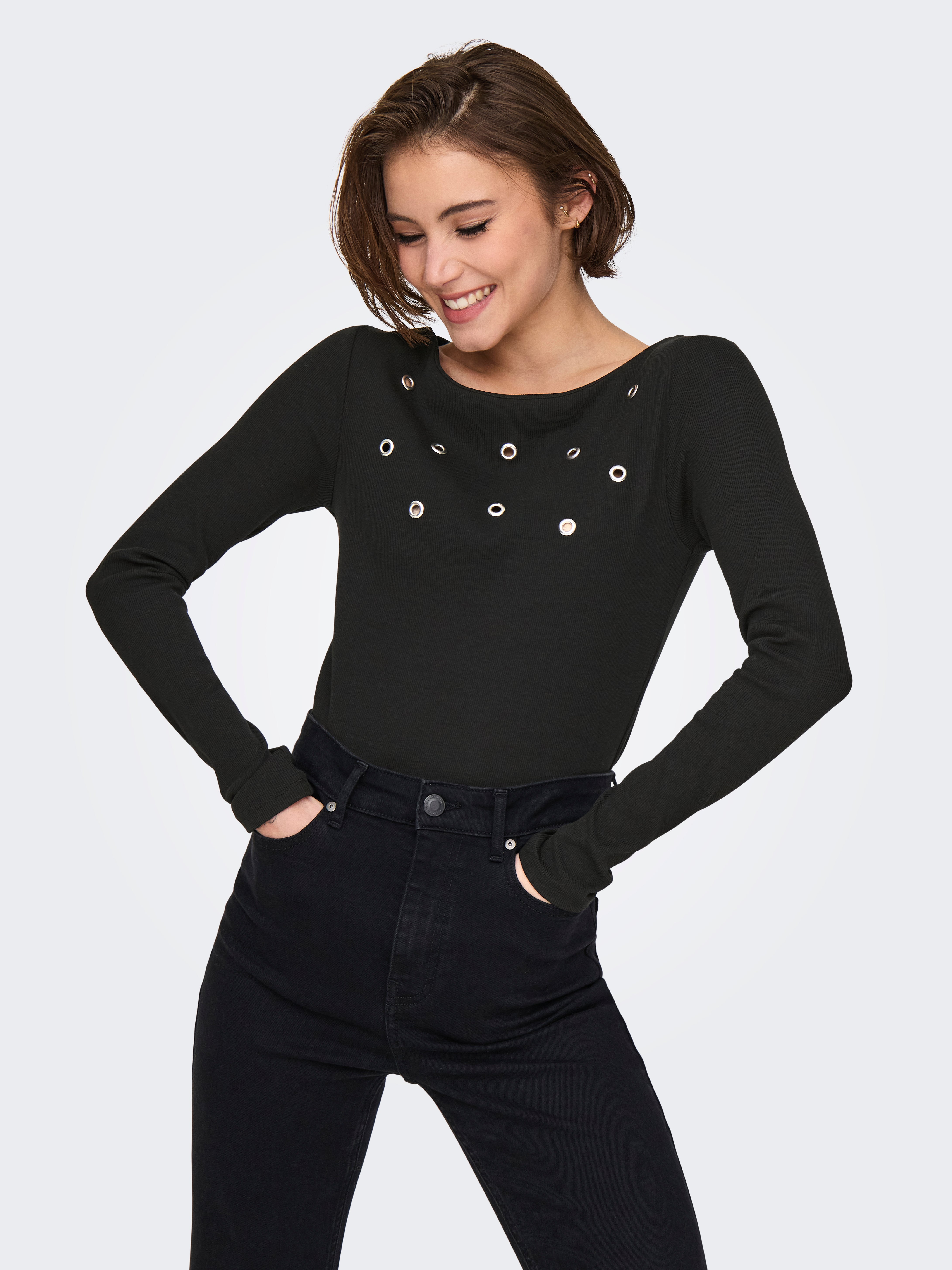 ONLVIDYA Top Black