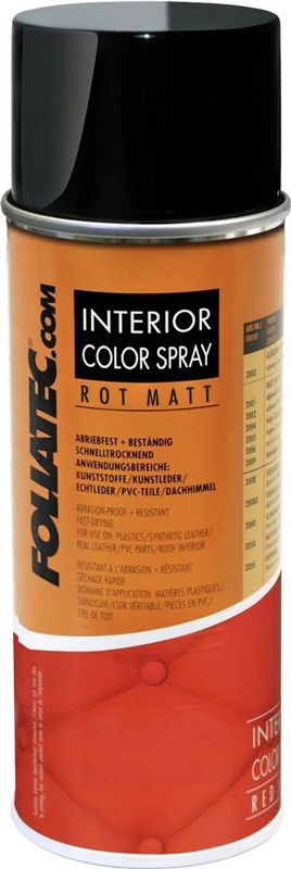 Foliatec - Interior Color Spray - Rood - 400ml