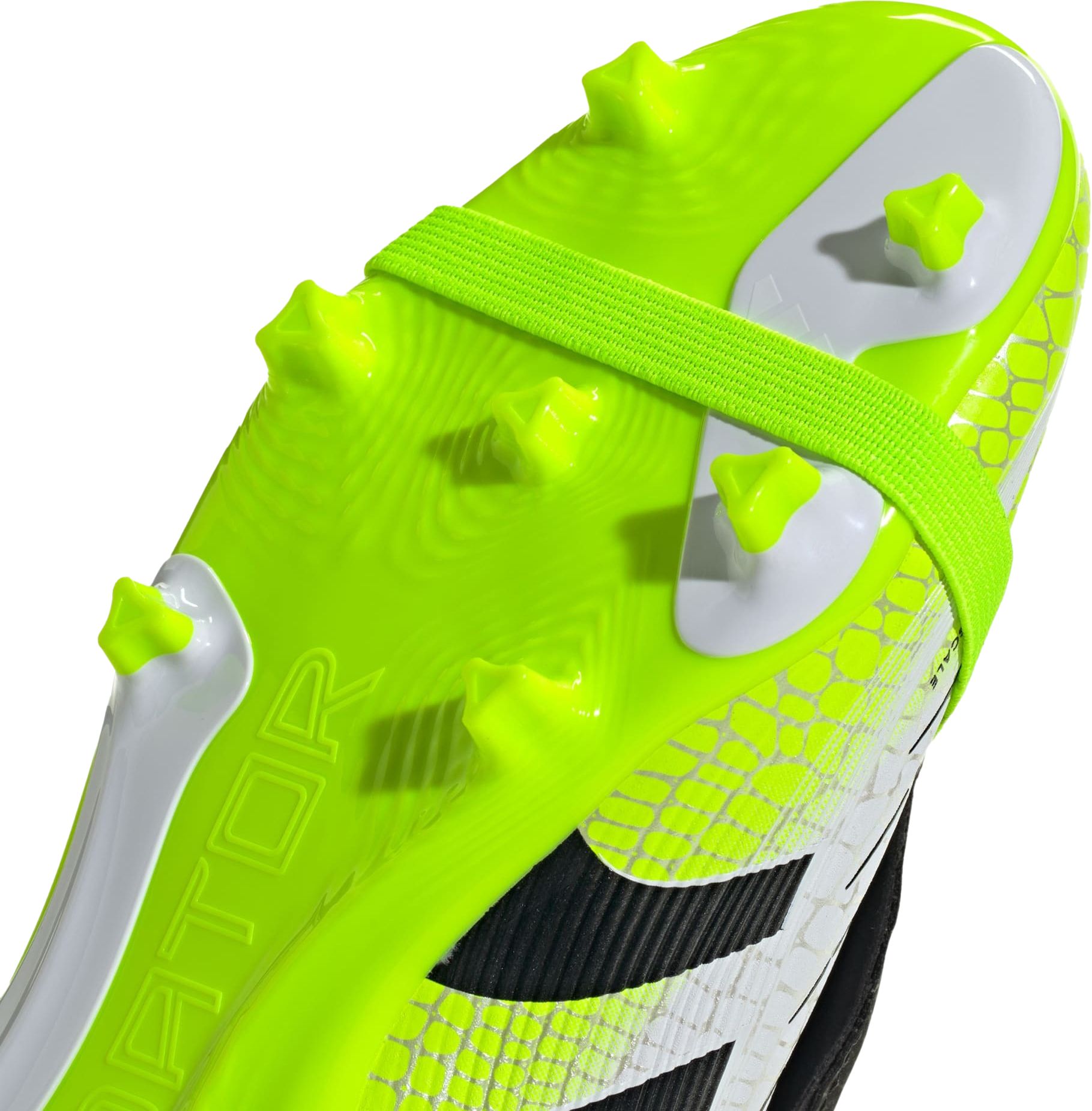 Predator League FT FG/MG Junior Cloud White/Core Black/Lucid Lemon
