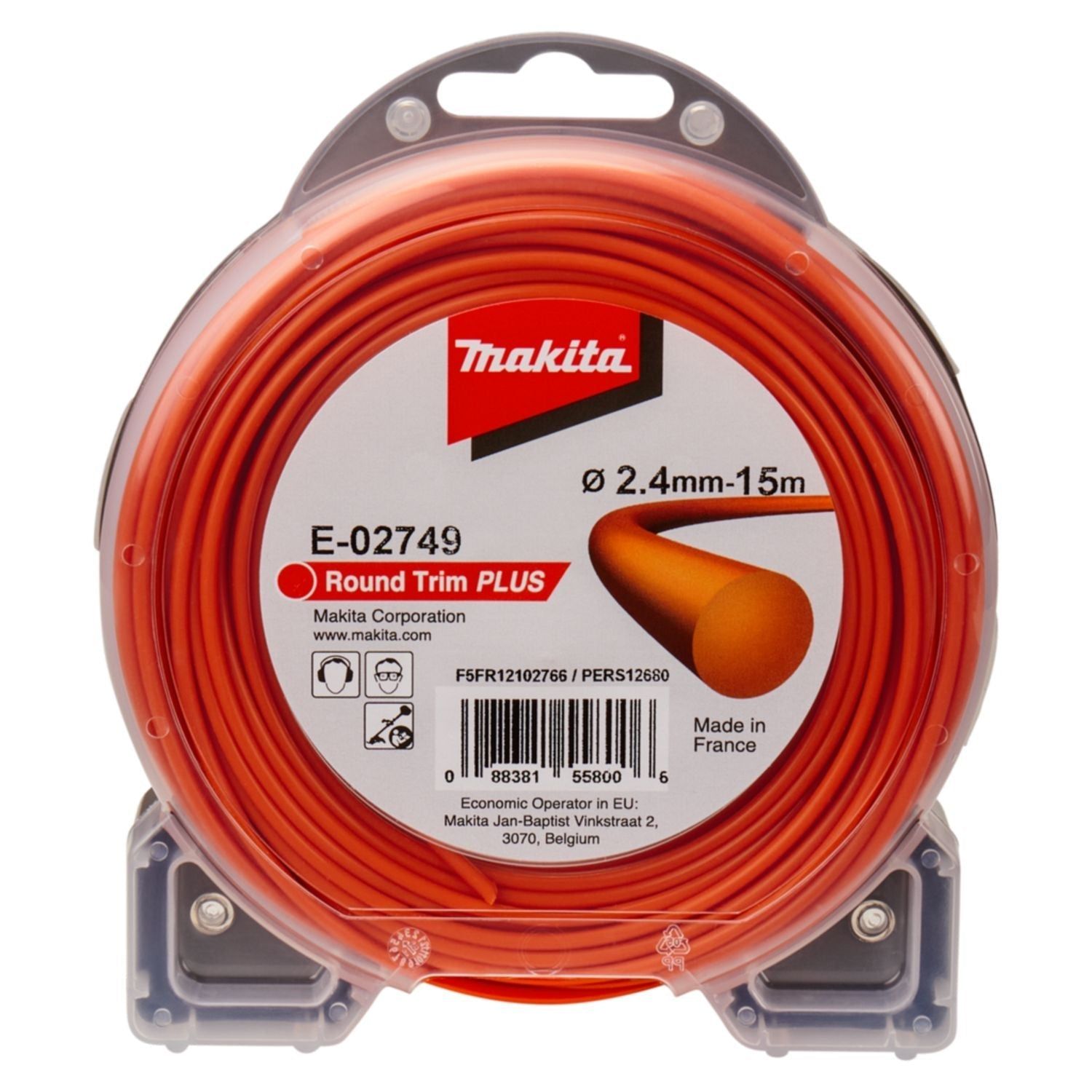Makita E-02749 Maaidraad 2,4mm x 15m