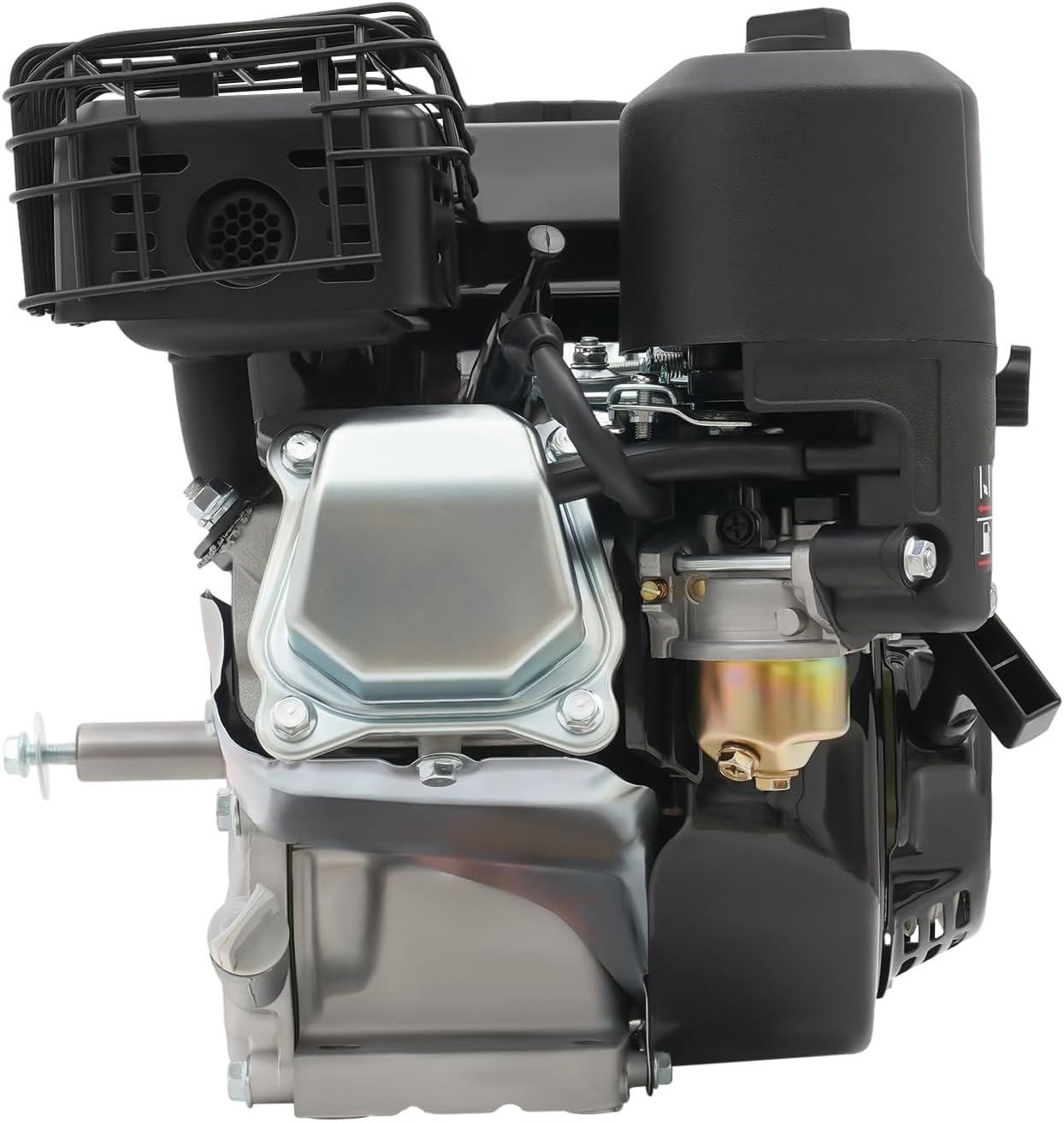 7,5 Ps 4-Takt-Benzinmotor 212 Ccm Hubraum Benzinmotor 358ml Standmotor 1 Zylinder Benzin 75 Db Geräuscharmer Antriebsmotor Kartmotor Industrieausrüstung