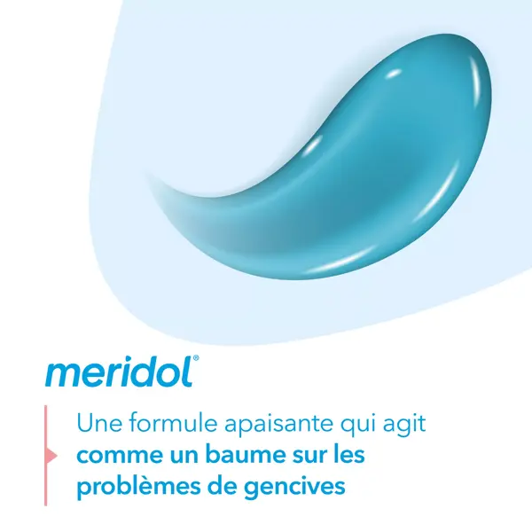 Pasta de dentes Meridol, embalagem dupla com 2 x 75ml