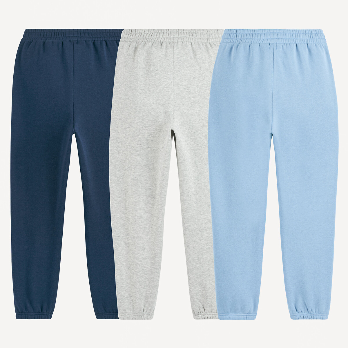COLEÇÕES LA REDOUTE<br>Conjunto de 3 calças de jogging