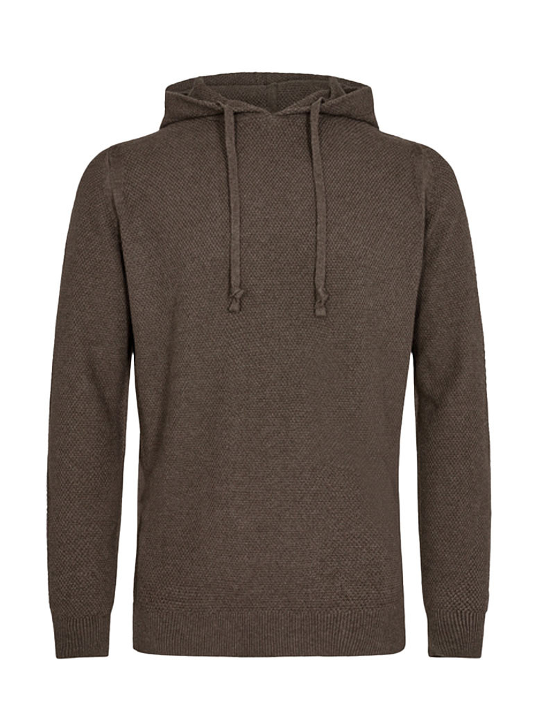 MOS MOSH SWEAT HOMME CAPUCHE BOWEN MARRON