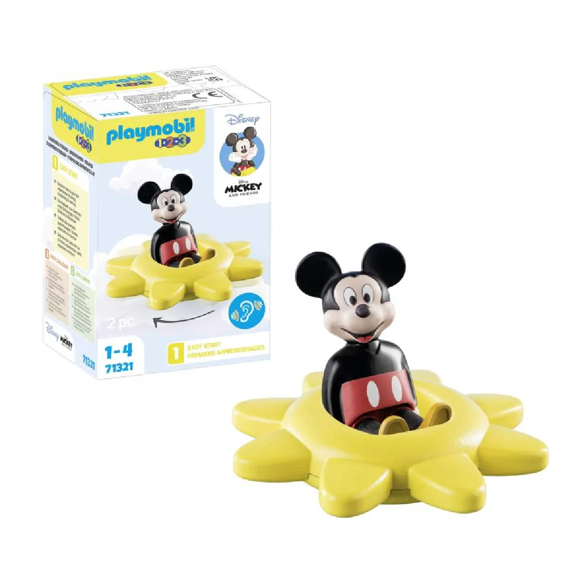 Playmobil® PLAYMOBIL Mickey et toupie soleil