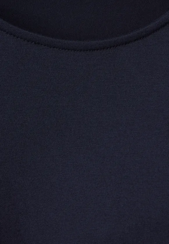 Basic T-Shirt-Kleid - deep blue